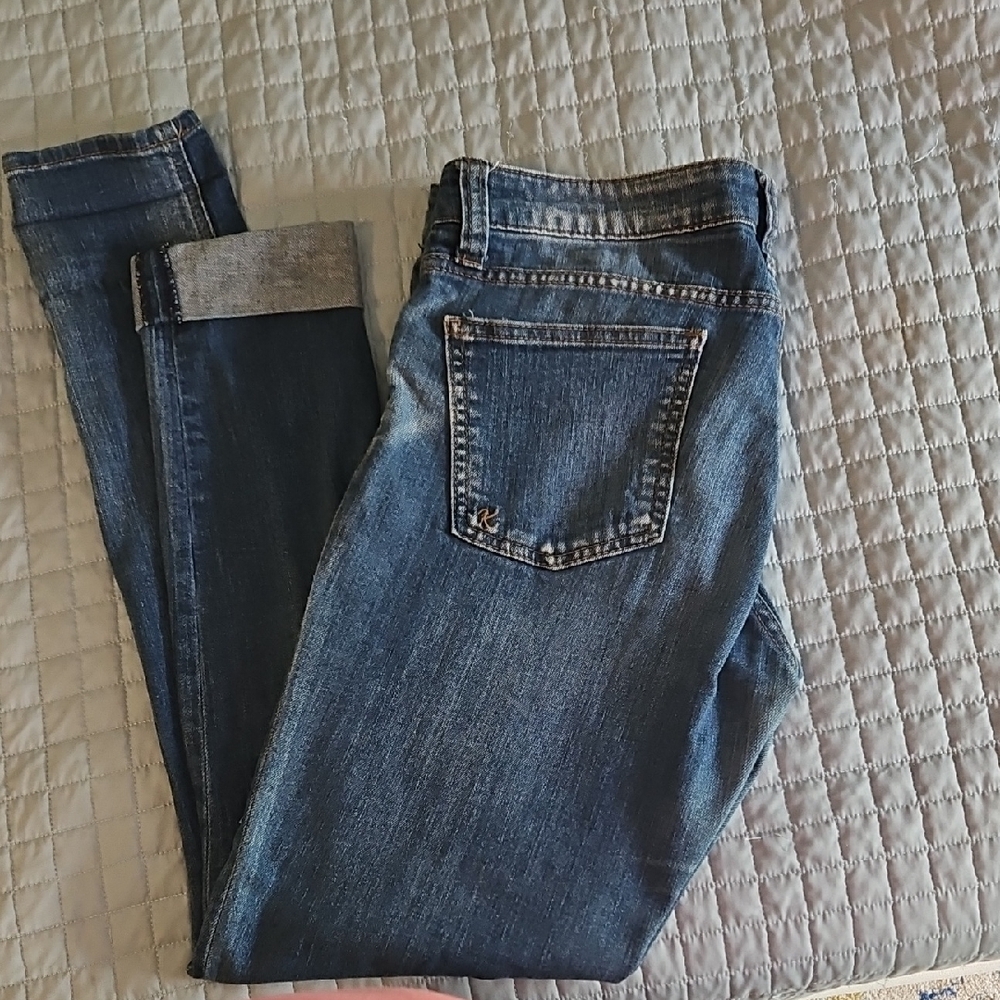 Kut from the Kloth Women's Skinny Jeans - Dark Blue